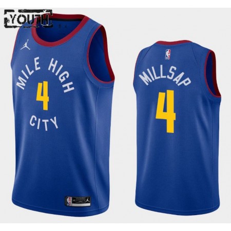 Kinder NBA Denver Nuggets Trikot Paul Millsap 4 Jordan Brand 2020-2021 Statement Edition Swingman